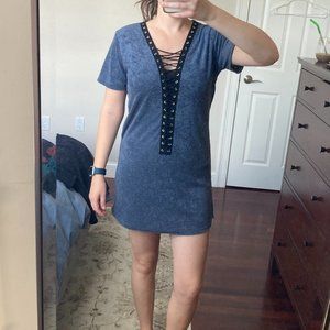 Blue Mini Dress